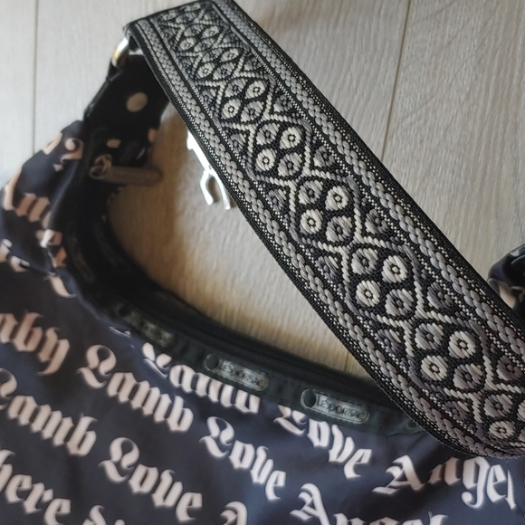 **SOLD**Vintage L.A.M.B. Lesportsac 2 Piece Bundle Lot EUC Mini Barrel & Medium - Picture 7 of 16